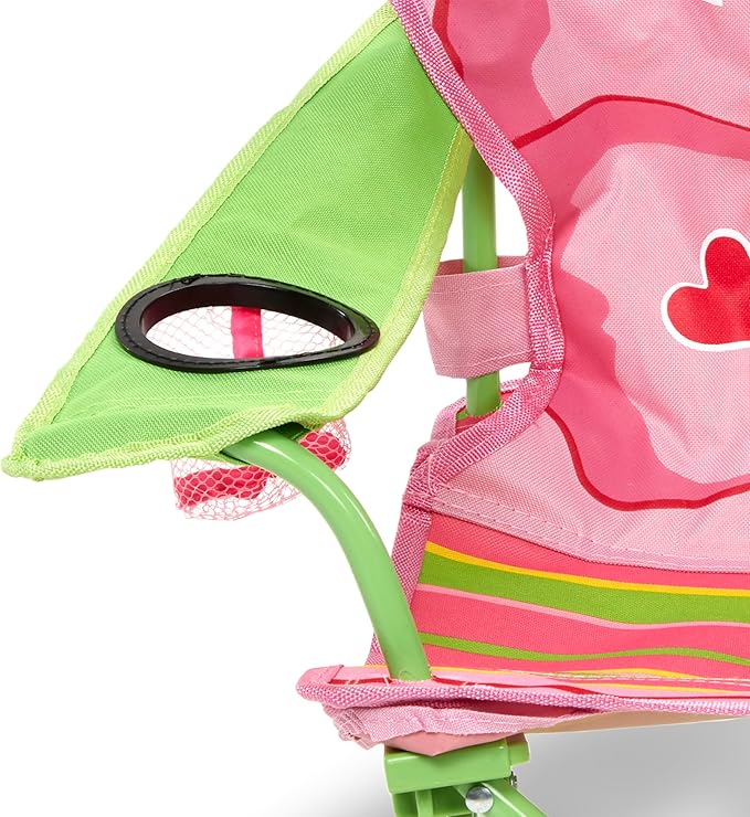 Melissa & Doug Bella Butterfly Child's Outdoor Chair (Frustration-Free Packaging)