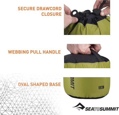 Sea to Summit Nylon Stuff Sack, Durable Outdoor and Travel Storage