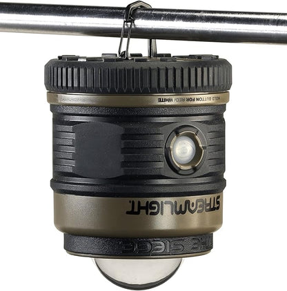Streamlight 44931 Siege 540-Lumen Compact D Alkaline Outdoor Hand Lantern/Flashlight Combo, Coyote