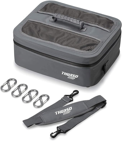 THURSO SURF Waterproof Paddle Board Cooler Bag Paddle Board Accessories SUP Deck Bag Multi-Functional Durable PVC Material Mesh Top Pocket Portable Premium Insulated Spacious 20 Can