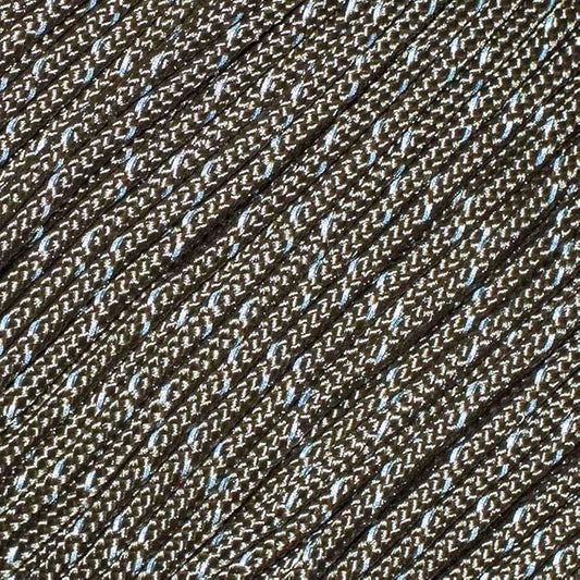 West Coast Paracord – 95 Tensile Strength - 1 Strand Reflective Paracord (25 Feet, Brown)