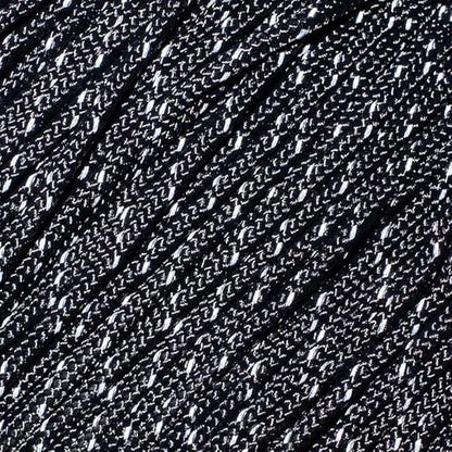 West Coast Paracord – 95 Tensile Strength - 1 Strand Reflective Paracord (10 Feet, Black)