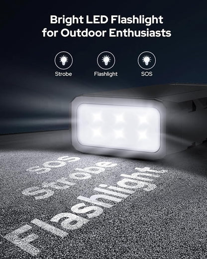 Apowking Power Bank with AC Outlet,65W Portable Laptop Battery Bank Fast Charging,88.8Wh/24000mah Power Station for Outdoor Camping PowerBank Travel Home Power Backup