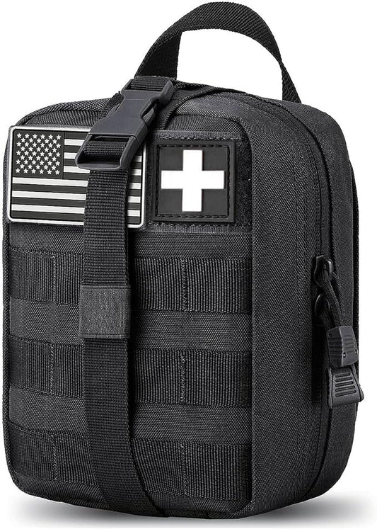 Molle First Aid Pouch Empty Medical Bag IFAK Tactical Rip-Away Pouches Small Bug Out Bags Trauma Medic Bag