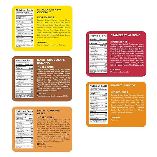 Greenbelly Backpacking Meals | All Natural Hiking Meal Bars | 650 Calories & High Protein | Variety, 5 Count