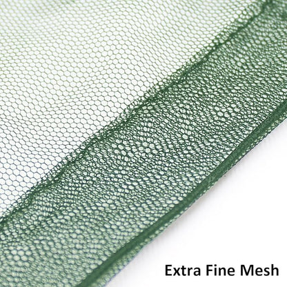 Anvin Mosquito Head Mesh Nets Gnat Face Netting for No See Ums Insects Bugs Gnats Biting Midges from Any Outdoor Activities, Works Over Most Hats (3pcs, Navy Green)