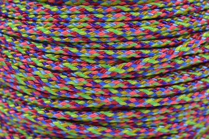 BORED? PARACORD! Nylon Micro Cord - 125 or 1000 Foot Spool Options - 70+ Colors and Patterns - 1.18mm Cord