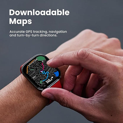 Amazfit Bip 6 Smart Watch 46mm, 14 Day Battery, 1.97" AMOLED Display, GPS & Free Maps, AI, Bluetooth Call & Text, Health, Fitness & Sleep Tracker, 140+ Workout Modes, 5 ATM Water-Resistance, Blush