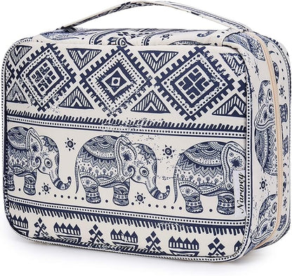 Narwey Hanging Travel Toiletry Bag Cosmetic Make up Organizer for Women and Girls Waterproof