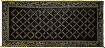 Stylish Camping L118187WL 8-feet by 18-feet LED Illuminated Patio Mat - Outdoor Patio Brown/Beige RV Camping Mat