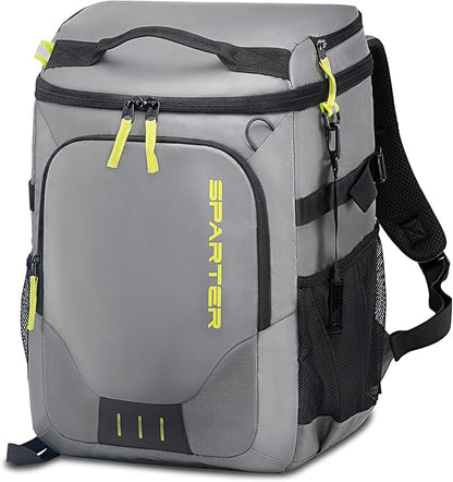 Backpack Cooler Insulated Leak Proof 30/45 Cans, 2 Insulated Compartments Thermal Bag, Portable Lightweight Beach Travel Camping Lunch Backpack for Men and Women