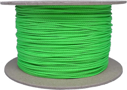 BORED? PARACORD! Nylon Micro Cord - 125 or 1000 Foot Spool Options - 70+ Colors and Patterns - 1.18mm Cord