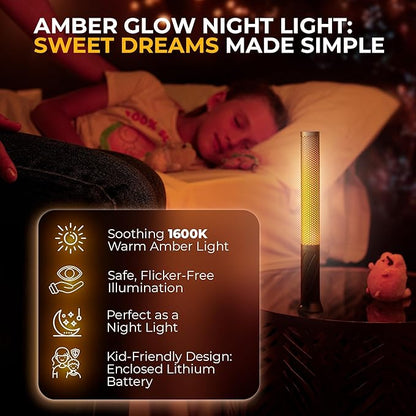 LED Candle Light, Cordless Table Lamps, Bedside Lamps w/2 Modes, Rechargeable Candlestick, Modern Table Lamp w/2600 mAh Battery, Small Table lamp, nightstand lamp, Bedroom lamp