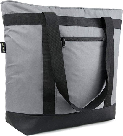BeeGreen Insulated Cooler Bag Leakproof Freezer Shopping Tote for Groceries Thermal Food Delivery Bag