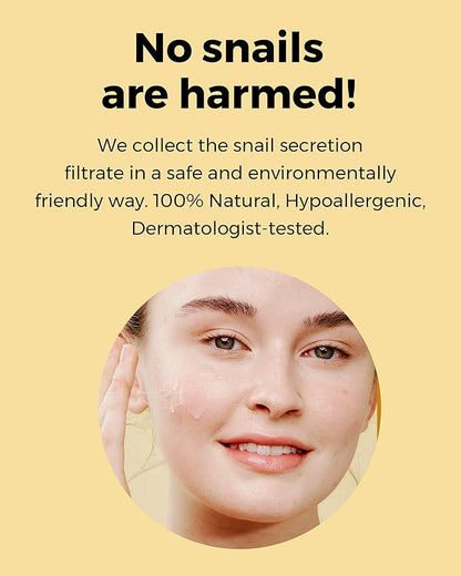 COSRX All About Snail Mucin Korean Skin Care Set, Mini Travel Essentials, Travel Size Gift Set with Snail Mucin Face Wash, Serum, Moisturizer & Eye Cream, Rejuvenating Kit