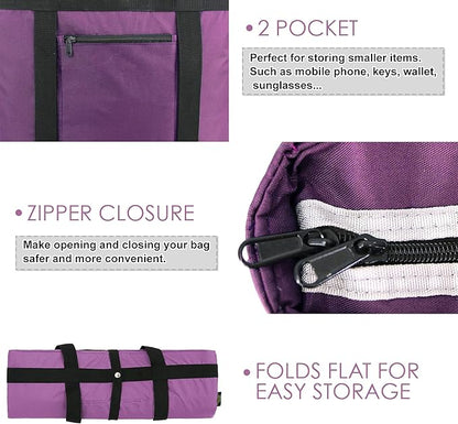 BeeGreen Insulated Cooler Bag Leakproof Freezer Shopping Tote for Groceries Thermal Food Delivery Bag