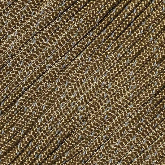 West Coast Paracord – 95 Tensile Strength - 1 Strand Reflective Paracord (25 Feet, Brown)