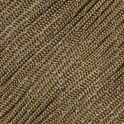 West Coast Paracord – 95 Tensile Strength - 1 Strand Reflective Paracord (100 Feet, Brown)