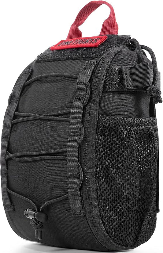 OneTigris IFAK Pouch - Large IFAK Molle Pouch Empty First Aid Bags Only Medical Trauma Kit Bag EMT Pouch MED Waist Bag for Outdoor