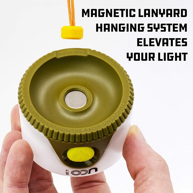 UCO Sprout 100 Lumen Hang-Out LED Camping Lantern, Li-Ion Battery Pack