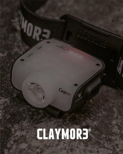 CLAYMORE Capon Wearable Kit - Convertible Headlamp & Clip Lantern for Camping, Hiking, and Outdoor Adventures, Portable & Easy Attachment