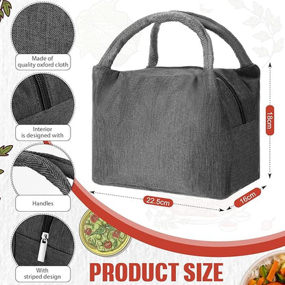 Chunful 12 Pcs Lunch Bags Bulk Insulated Reusable Lunch Bags Pouch with Aluminum for Women Adult School Office Work Employees