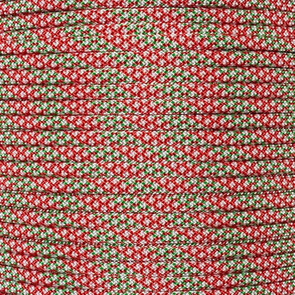 Paracord Planet 550lb Paracord with Line Winder Organizer 100 ft (Yule Tide)