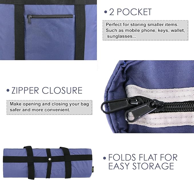 BeeGreen Insulated Cooler Bag Leakproof Freezer Shopping Tote for Groceries Thermal Food Delivery Bag