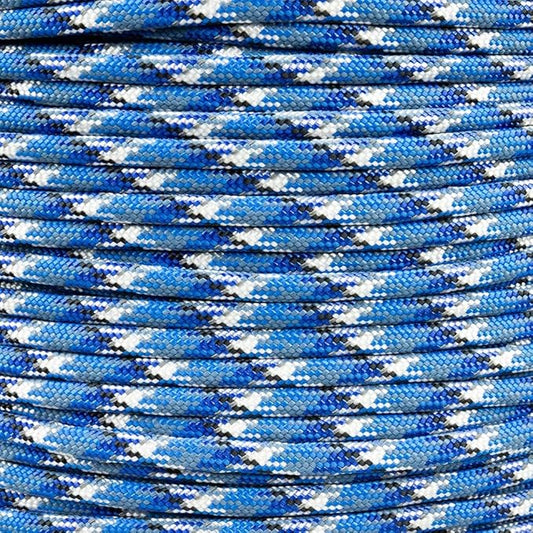 Reflective 550lb Paracord – 7 Strand Type III Nylon Parachute Cord for Hiking, Camping, and Fishing – 30+ Colors and 6 Length Options