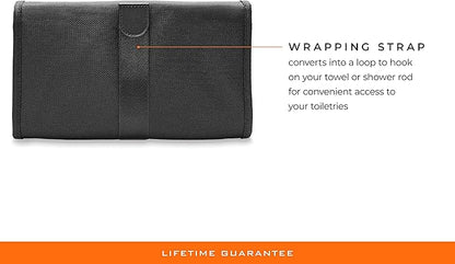 Briggs & Riley Toiletry Kit - Travel Bags for Women & Men, Organizer for Vacation, Dopp Kit for Bathroom Accessories, Makeup, & Skincare