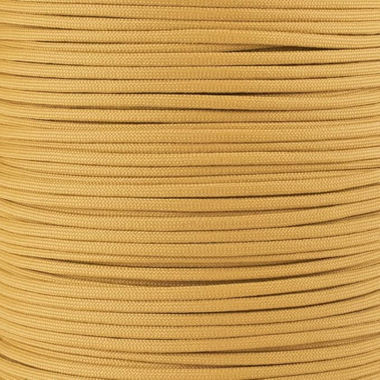 Paracord Planet Yellow 550 Paracord – 7 Strand Type III Paracord for Camping, Crafting, Utility and More! – Marigold (250 ft)