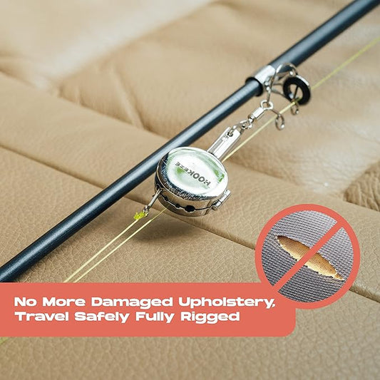 HOOK-EZE Fishing Knot Tying Tool | Protect from Fish Hooks | Tie Fishing Knots Easily | Cool Gadgets for Fishermen | Ice Fly Fishing | Fishing Accessories for Beginner Anglers | Nail Knot Tool