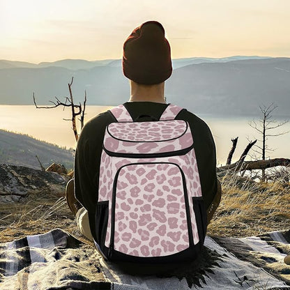 Cooler Backpack Insulated Leak Proof Beach Cooler Bag 30 Cans Waterproof Lightweight Soft Lunch Picnic Cooler for Men Women