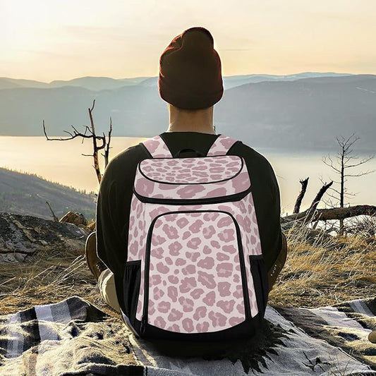 Cooler Backpack Insulated Leak Proof Beach Cooler Bag 30 Cans Waterproof Lightweight Soft Lunch Picnic Cooler for Men Women
