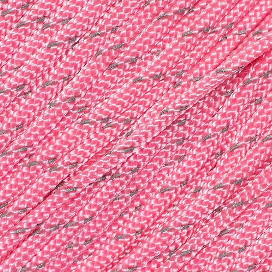 West Coast Paracord – 95 Tensile Strength - 1 Strand Reflective Paracord (10 Feet, Baby Pink)