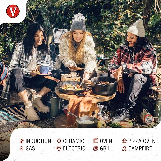 Victoria Rectangular Cast Iron Griddle. Double Burner Griddle, Reversible Griddle Grill, 13 x 8.5 Inch, Seasoned with 100% Kosher Certified Non-GMO Flaxseed Oil, Model: GDL-189