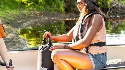 Pelican Sport - Extremely Compact - Lightweight and Waterproof - Roll Top Dry Compression - Keeps Gear Dry for Kayaking, Boating, Beach, Rafting, Hiking, Camping and Fishing