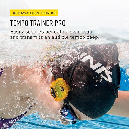 FINIS Tempo Trainer Pro - Waterproof Audible Swim Metronome - Adjustable Stroke Tempo - 3 Training Modes
