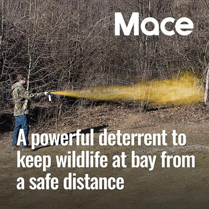 Mace Animal Repellent Sprays - Guard Alaska Bear Spray & Muzzle Dog Repellent Spray, EPA Registered, Outdoor Safety & Self Defense Protection for Hiking, Camping, & Animal Encounters