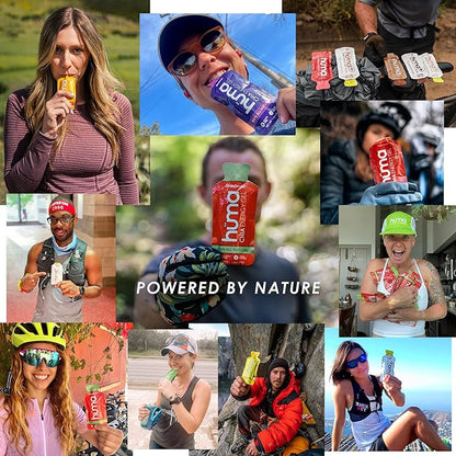 Huma Chia Energy Gel, Lemonade, 12 Gels, 25mg Caffeine - Premier Sports Nutrition for Endurance Exercise