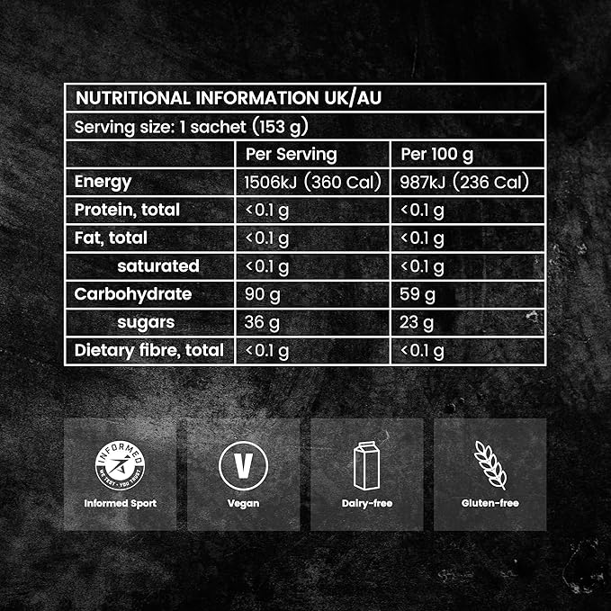 Precision Fuel 90 Energy Gels - Mild Flavour Running Gels for Endurance Athletes, 90g Carbohydrate, Easy-to-Digest, Perfect for Running & Long-Duration Sports, 153g (Pack of 10)