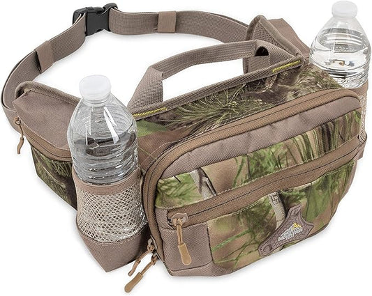 North Mountain Gear Camouflage Fanny Pack Lightweight Waterproof Military Hunting Climbing Camping Accessories